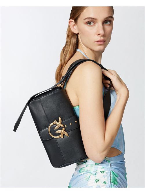 Borsa a spalla media Love Bag Slouchy in pelle PINKO | 104524A0QO/Z99Q